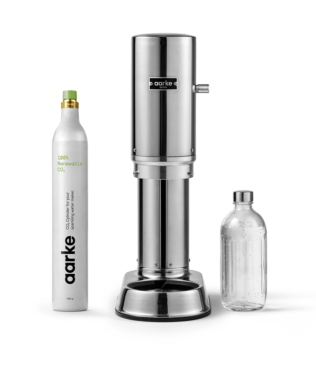 Carbonator Pro Steel Starter Kit - Sparkling Water Maker
