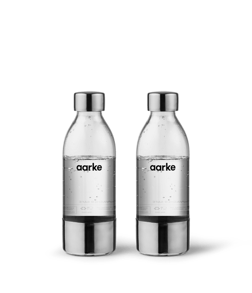 Small PET Water Bottle 2 - pack - Aarke Ltd