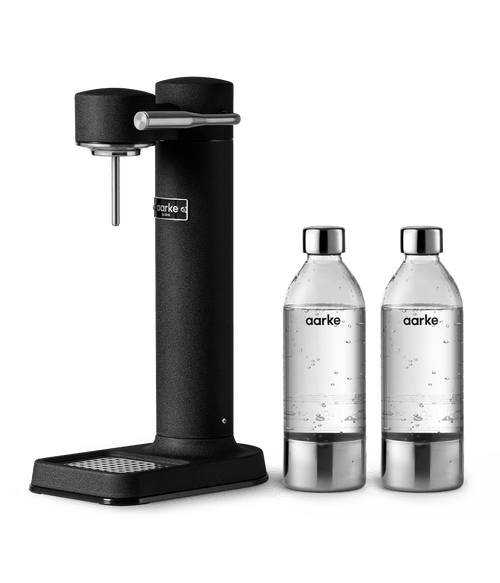 Carbonator 3 Matte Black + Extra PET 800ml - Aarke Ltd