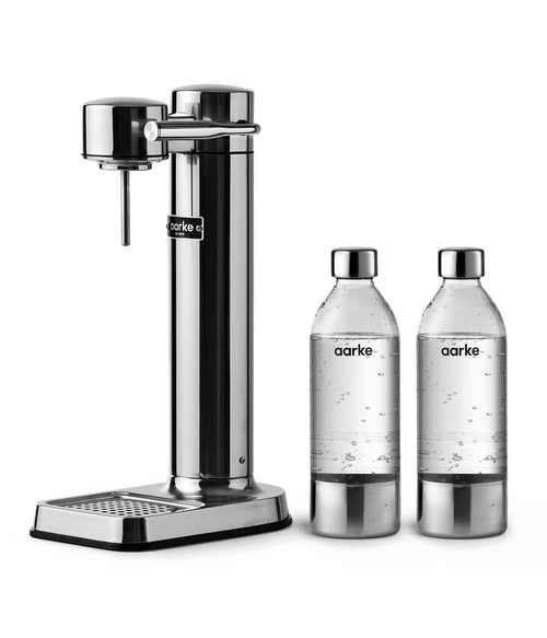 Carbonator 3 Steel + Extra PET 800ml - Aarke Ltd