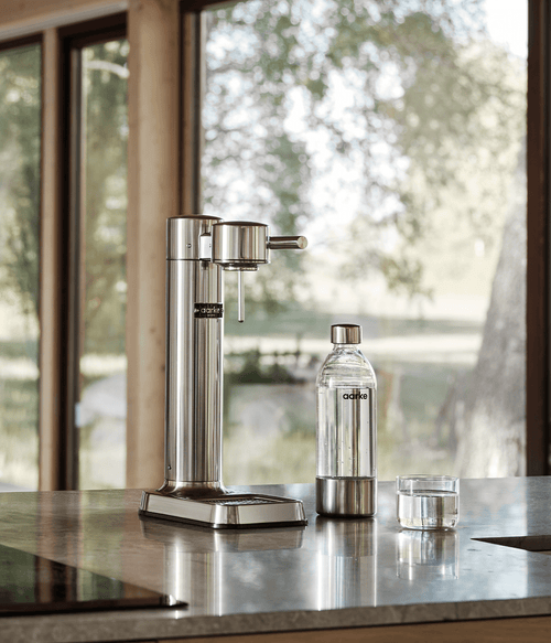 Aarke Carbonator 3 Steel - Sparkling Water Maker