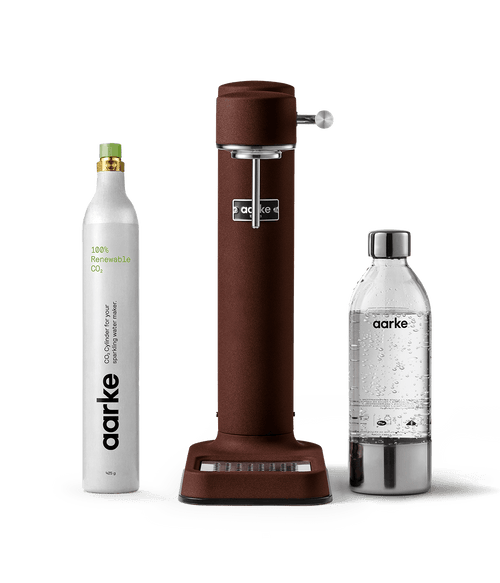Carbonator 3 Matte Black Starter Kit - Sparkling Water Maker
