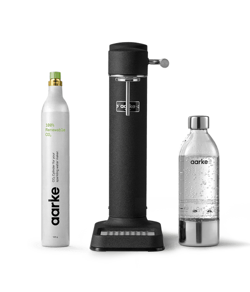 Carbonator 3 Matte Black Starter Kit - Sparkling Water Maker