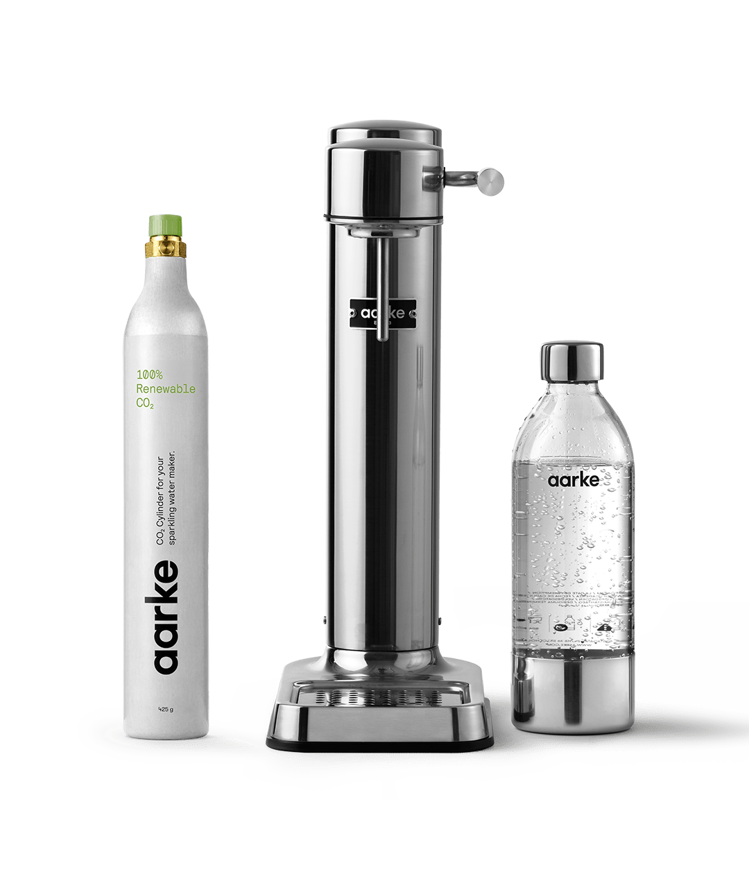 Carbonator 3 Steel Starter kit - Sparkling Water Maker