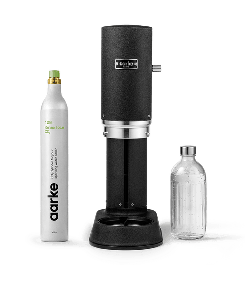 Carbonator Pro Matte Black Starter Kit - Aarke Ltd