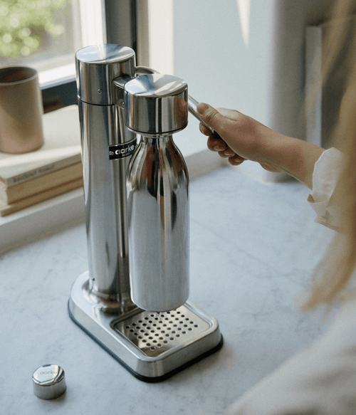 Aarke Carbonator 3 Steel - Sparkling Water Maker