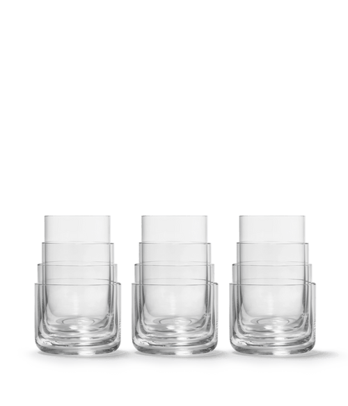 Nesting Glasses 12 - pack - Aarke Ltd