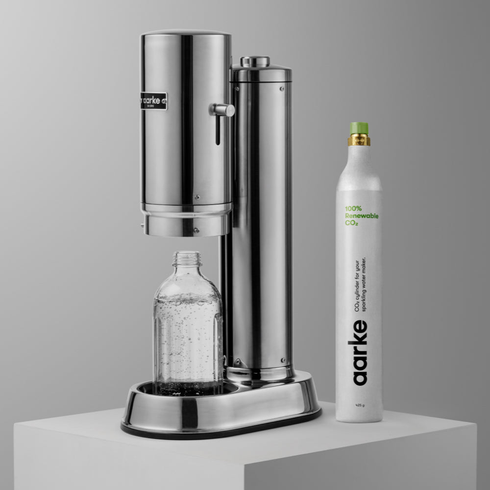 Aarke Carbonator Pro Steel - Sparkling Water Maker