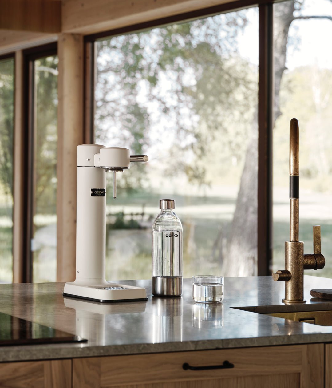 （surflife）aarke Carbonator 3 炭酸水メーカー Aarke Carbonator 3 Matte White - Sparkling Water Maker