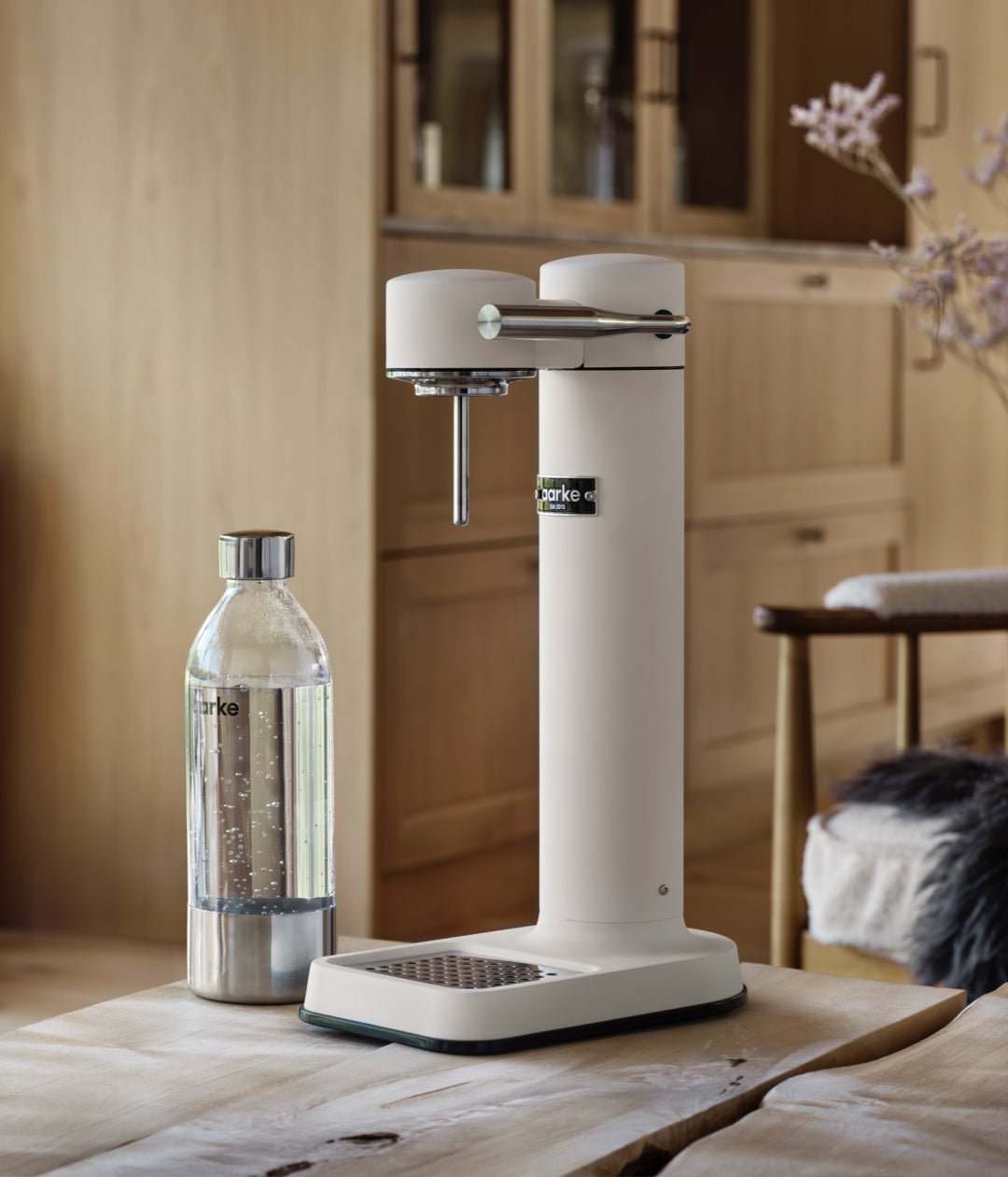 Carbonator 3 Matte White Starter Kit - Sparkling Water Maker