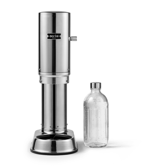 aarke Carbonator Pro スチールシルバー Aarke Carbonator Pro Steel - Sparkling Water Maker