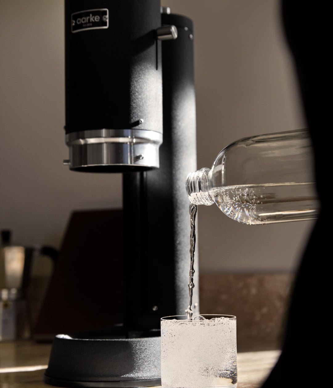 Aarke Carbonator Pro Matte Black - Sparkling Water Maker