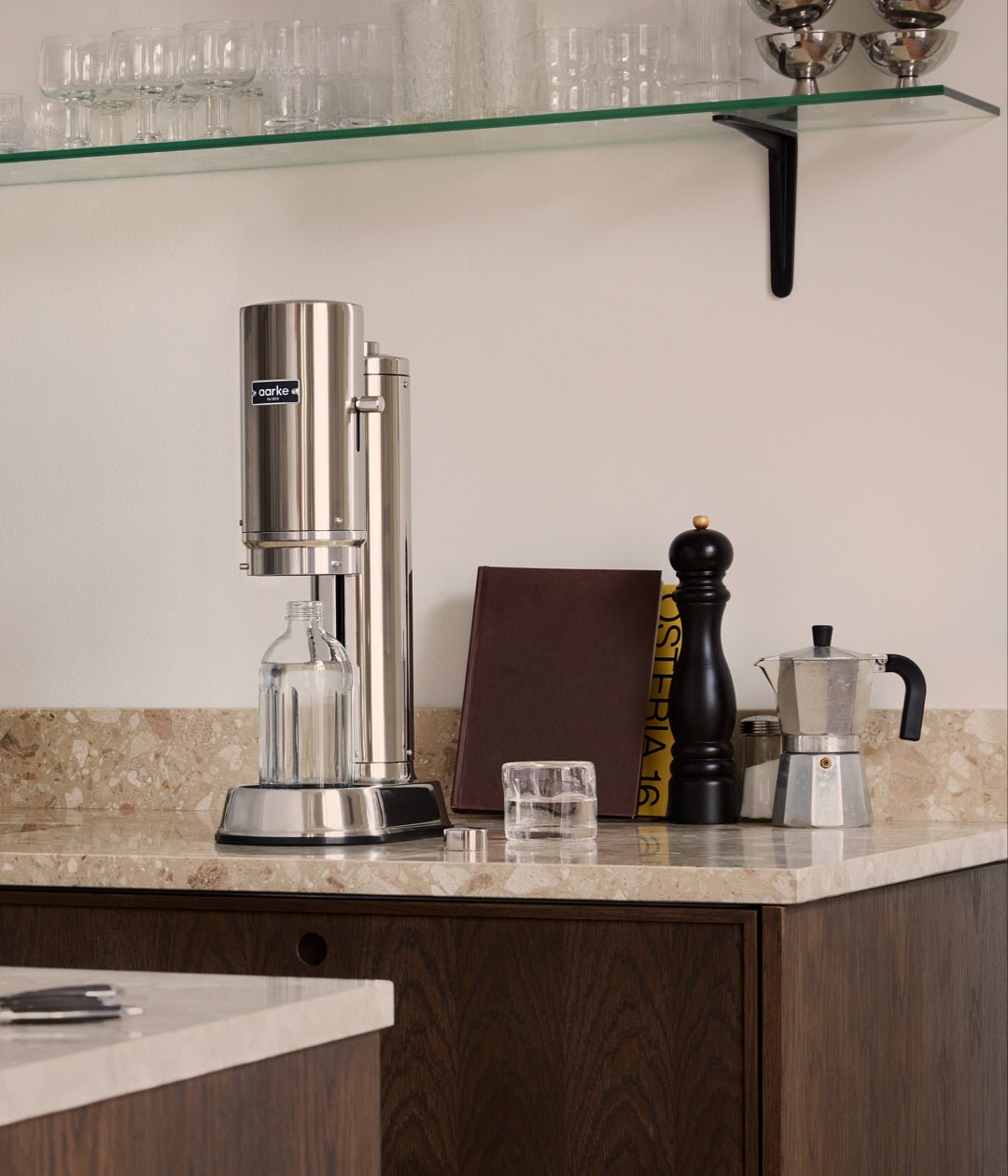 Aarke Carbonator Pro Steel - Sparkling Water Maker