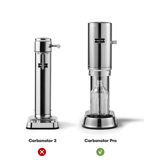 Glass Bottle for Carbonator Pro compatibility