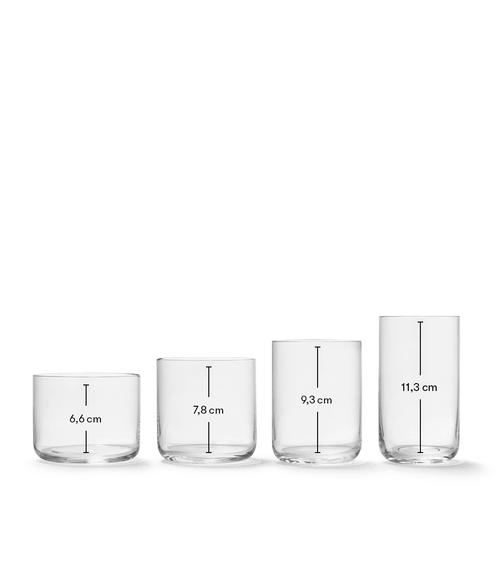  Aarke nesting glasses set